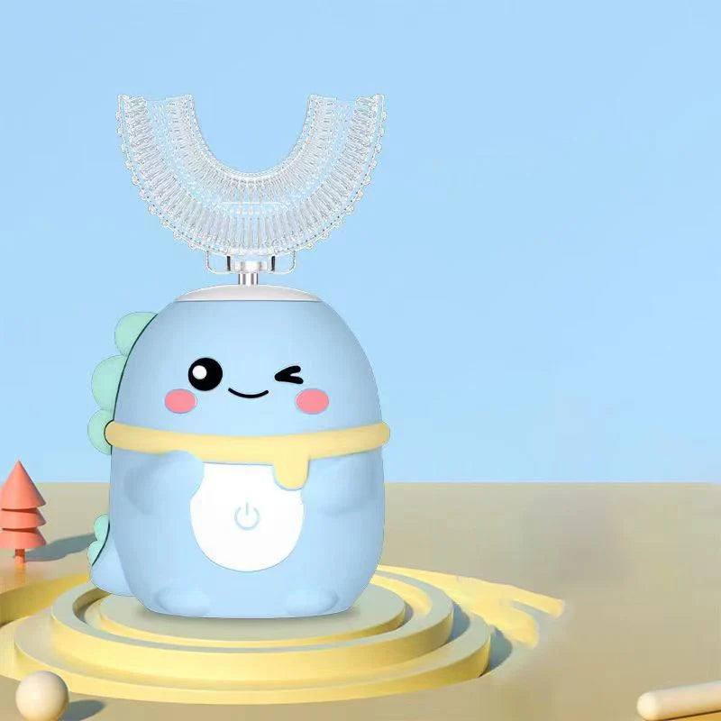 🦷 Spazzolino Elettrico Automatico per Bambini – Pulizia a 360° Divertente e Delicata