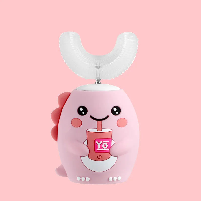 🦷 Spazzolino Elettrico Automatico per Bambini – Pulizia a 360° Divertente e Delicata